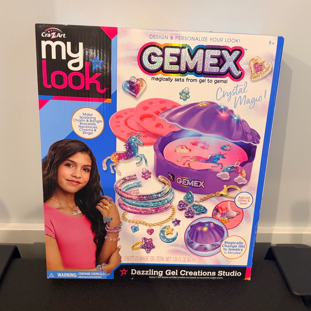 Cra-Z-Art My Look Gemex Crystal Magic Set NIB
